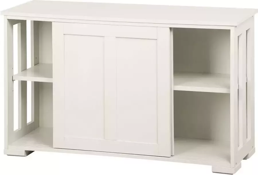 Dressoir bijzetkast commode eetkamerkast kast met schuifdeuren