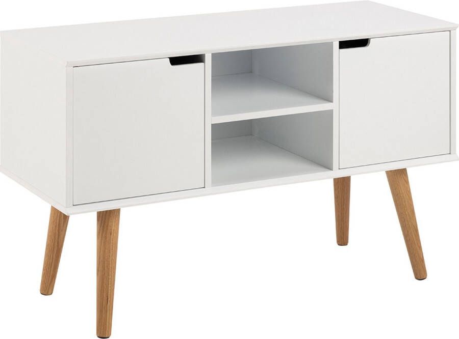 SMUK Dressoir Cain Wit 96 x 38 x 61 5 cm