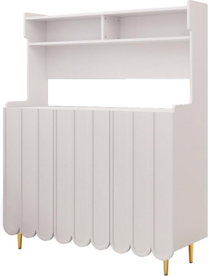 GOTAGEE Dressoir Keuken Woonkamer Kast Eetkamer Keuken Kasten Open Opbergplank