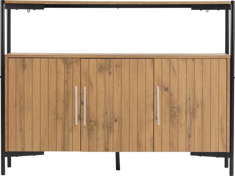 Zonder merk Gotagee Dressoir met 3 deuren voor de woonkamer eetkamer en gang