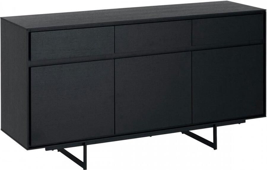 Rootz Living Rootz Dressoir Opbergkast Buffettafel Verbeterde opbergoplossingen Zacht sluitsysteem Duurzame constructie 155 cm x 45 cm x 85 cm