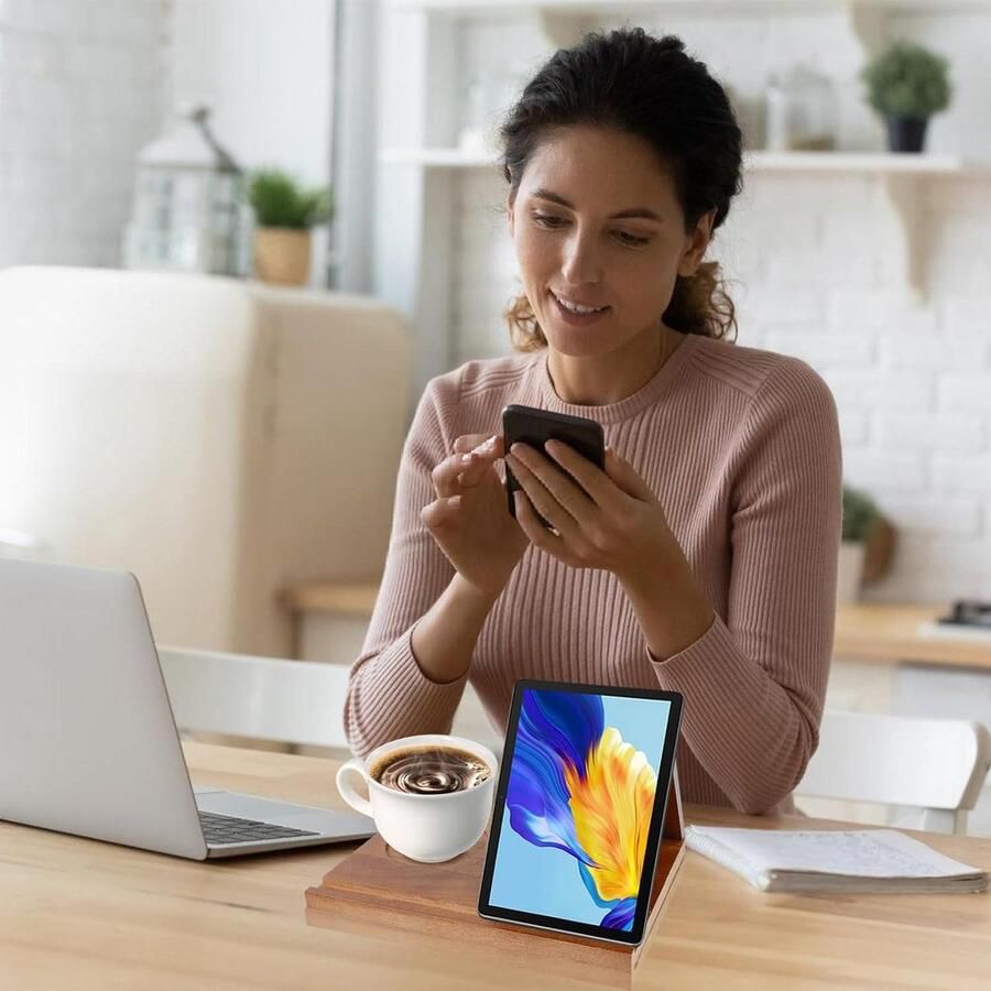 Driehoekige Boekhouder: Kleine Leesboekenkast voor Kantoor Bureau en Bibliotheek- Tafeldecoratie: Premium Boekenkast voor Koffie- en Boekenliefhebbers- Leesaccessoires: Eenvoudige Geschenken voor Boekenliefhebbers