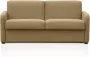 Driezits slaapbank met matras van stof TOMAKA Beige L 178 cm x H 85 cm x D 96 cm - Thumbnail 1