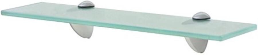 Drijvend Veiligheidsglas Wandrek 40 x 20 cm Glazen Plank met 10 kg Draagvermogen