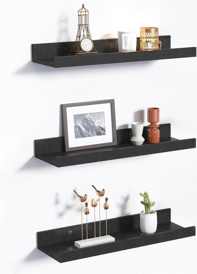 Witte zwevende wandplank stijlvol en praktisch 1 stuk