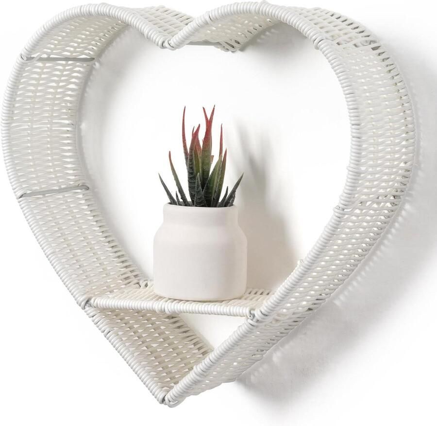 Drijvende Planken Wit voor Wandplank Unit Decor Boho Chic Decoraties Display Accessoires voor Slaapkamer Badkamer Woonkamer Klein Rek Wandplanken & -rekken