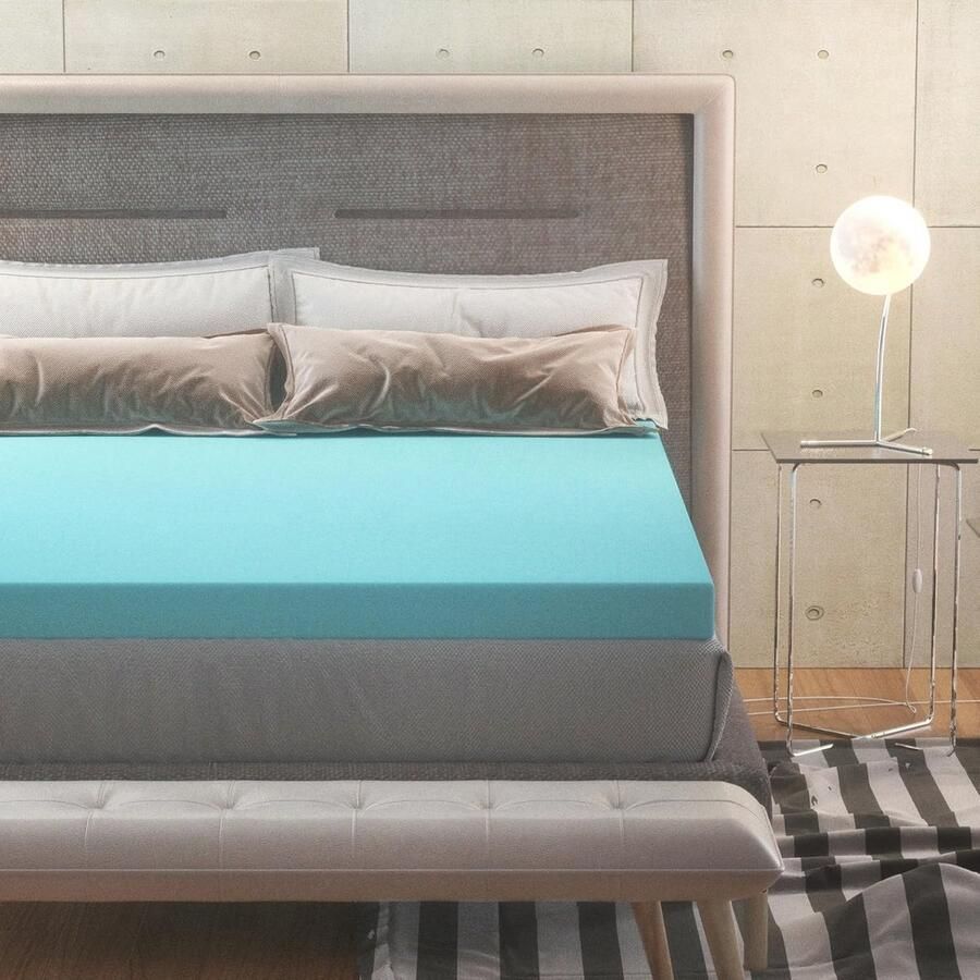 Drukontlastende 3 inch Matras Topper Luxe Bedtopper voor Ultiem Comfort