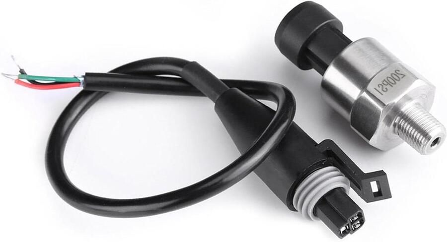Druksensor van roestvrij staal met kabel 1 8 inch NPT (200 psi)