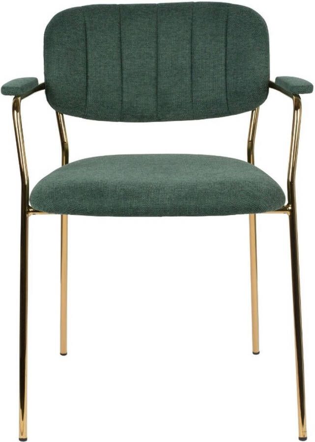 DS4U san sebastian eetkamerstoel industriële stoel vintage donkerbruin PU leer metalen poten set van 4 - Foto 2