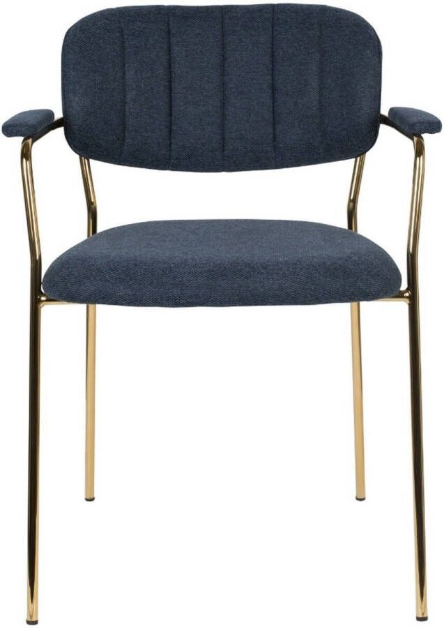 DS4U san sebastian eetkamerstoel industriële stoel vintage groen PU leer metalen poten set van 4 - Foto 2