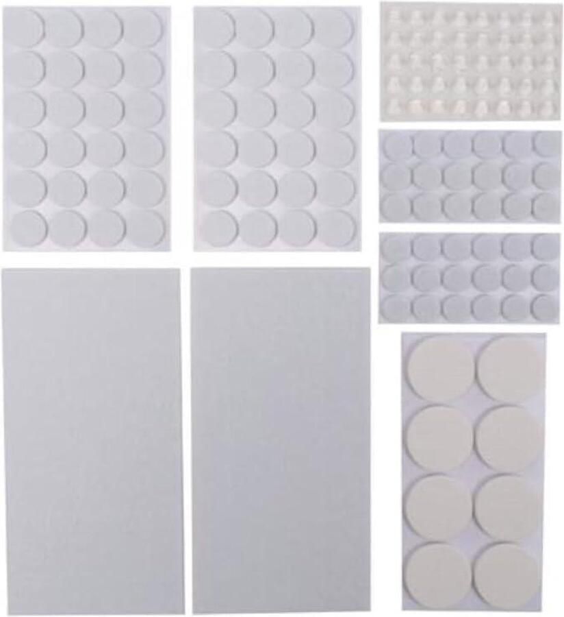 DTF11 Viltglijders assortiment 134-delig zelfklevend 1 set meubelbeschermers