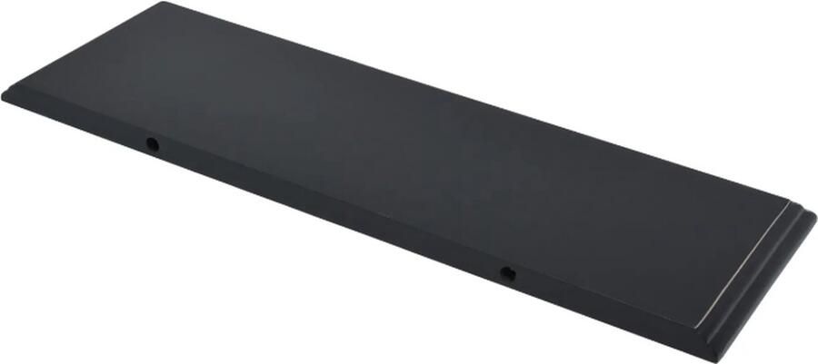 Duraline wandplank 4xS XS2 zwart 20mm 60x20cm