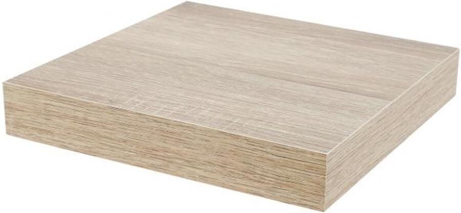 Duraline XL4 Floating Wall Shelf Sanoma Oak MDF 23.5x23.5x3.8cm