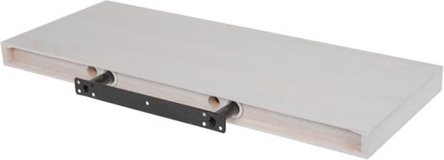 Duraline XL4 Floating Wall Shelf White Oak 60 x 23.5 x 3.8