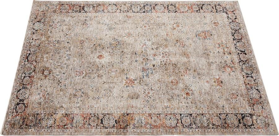 Dutch Lifestyle Matera Classic Grey- Polyester Katoen Vloerkleed Multicolor