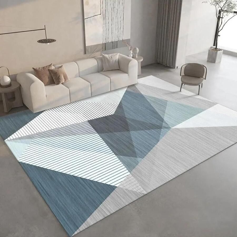 Duurzaam vloermat vloerkleed wasbaar indoor anti-slip vuilvanger vloermat 160 x120 cm superabsorberende vloermat