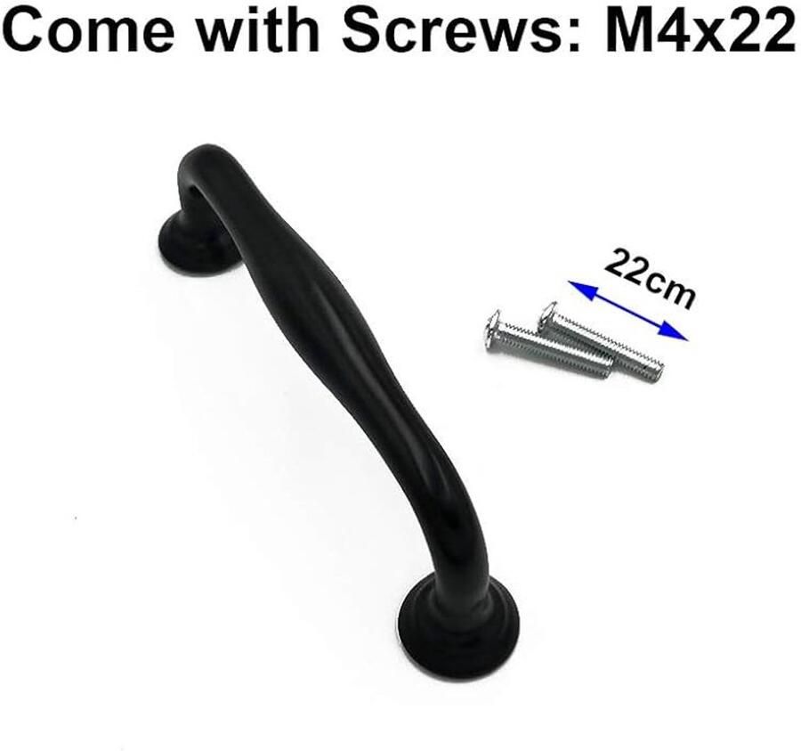 Duurzame ladehandgrepen massief aluminium set van 10