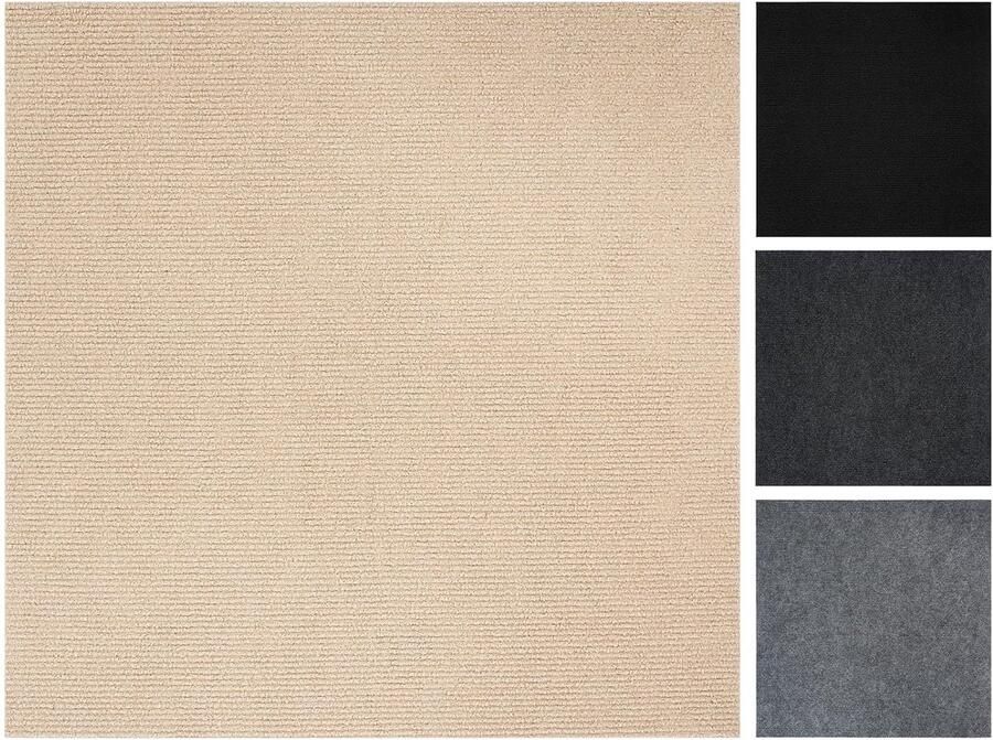 Duurzame tapijttegels 20 stuks veelzijdig en comfortabel