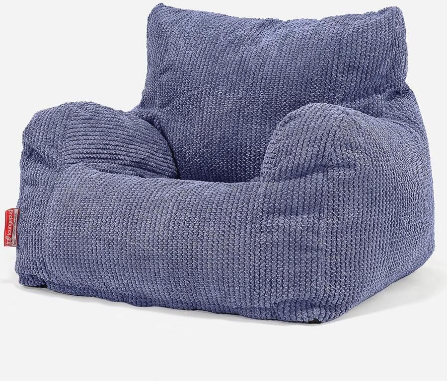 Duurzame Zitzak Fauteuil met Armleuningen en Pompom Design