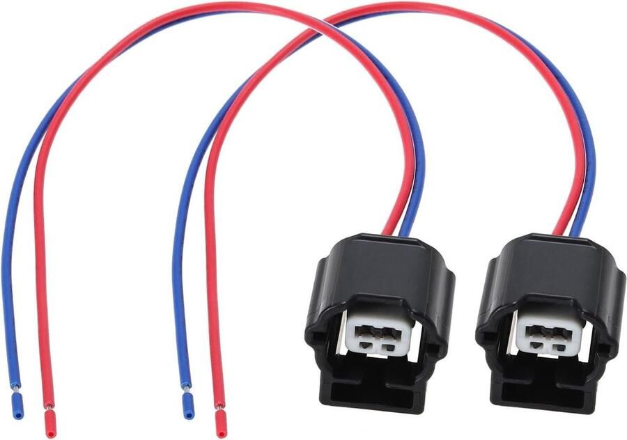 Dynamo Reparatie Plug Draad Connector 2x Dynamo Reparatie Plug 2 Pin Harnas Connector Compatibel met Bosch