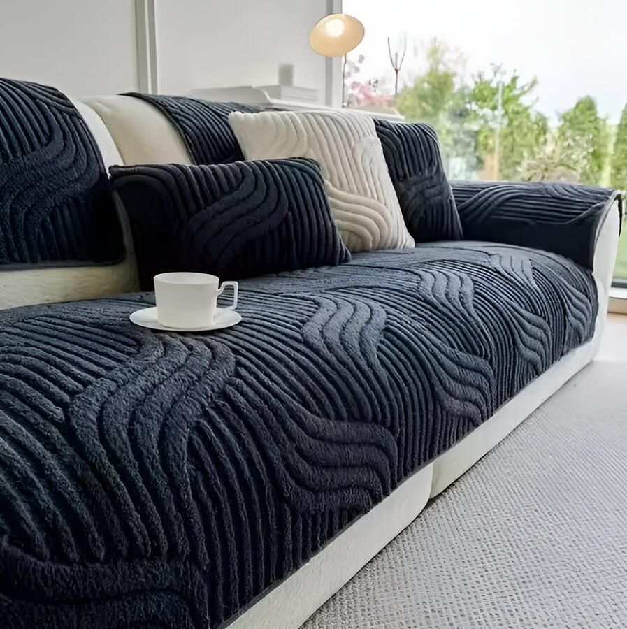 E-Shop4u Bankhoezen CloudWave Bankhoes 90x160cm Blauw