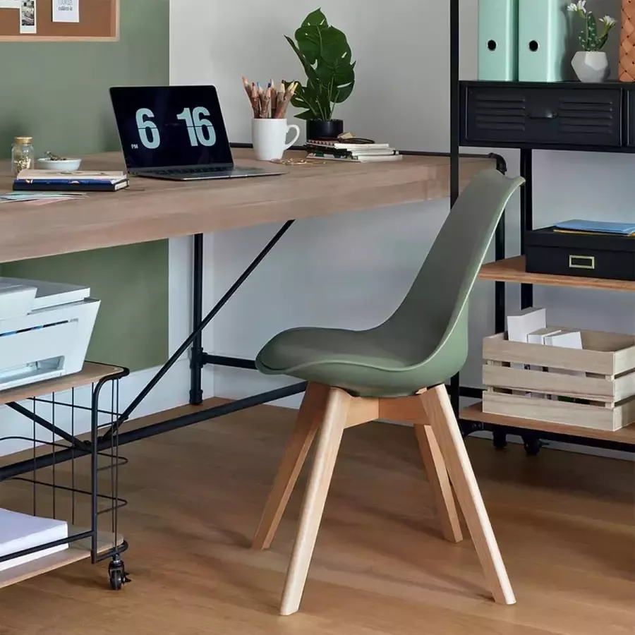 Eazy Living Eetkamerstoel Berenice Groen