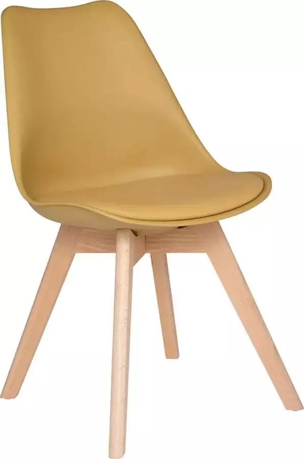 Eazy Living Eetkamerstoel Berenice Okergeel