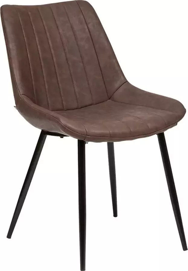 Eazy Living Eetkamerstoel Maxim Bruin