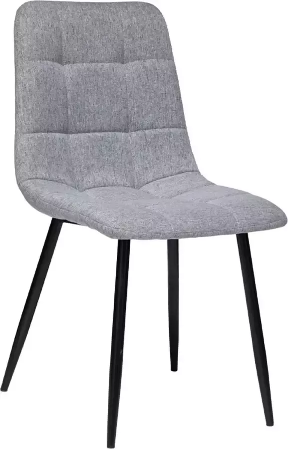 Eazy Living Eetkamerstoel Valentine Licht Grijs