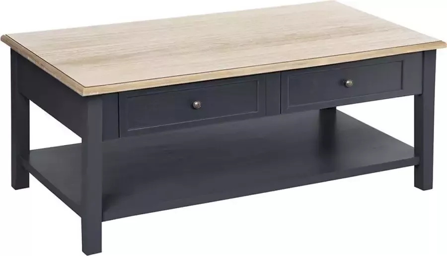 Eazy Living Salontafel 110 cm Haline Donker Grijs