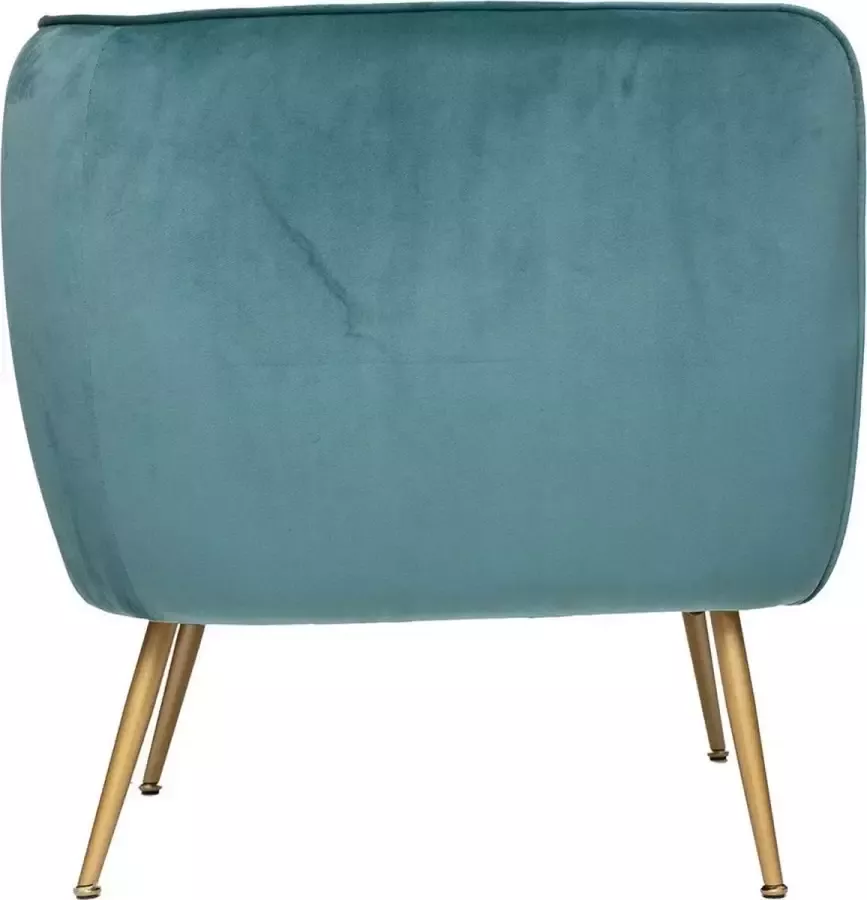 Eazy Living Velvet Fauteuil Oona Jade