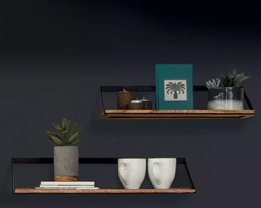 Eazy Living Wandplank Set Fleurine