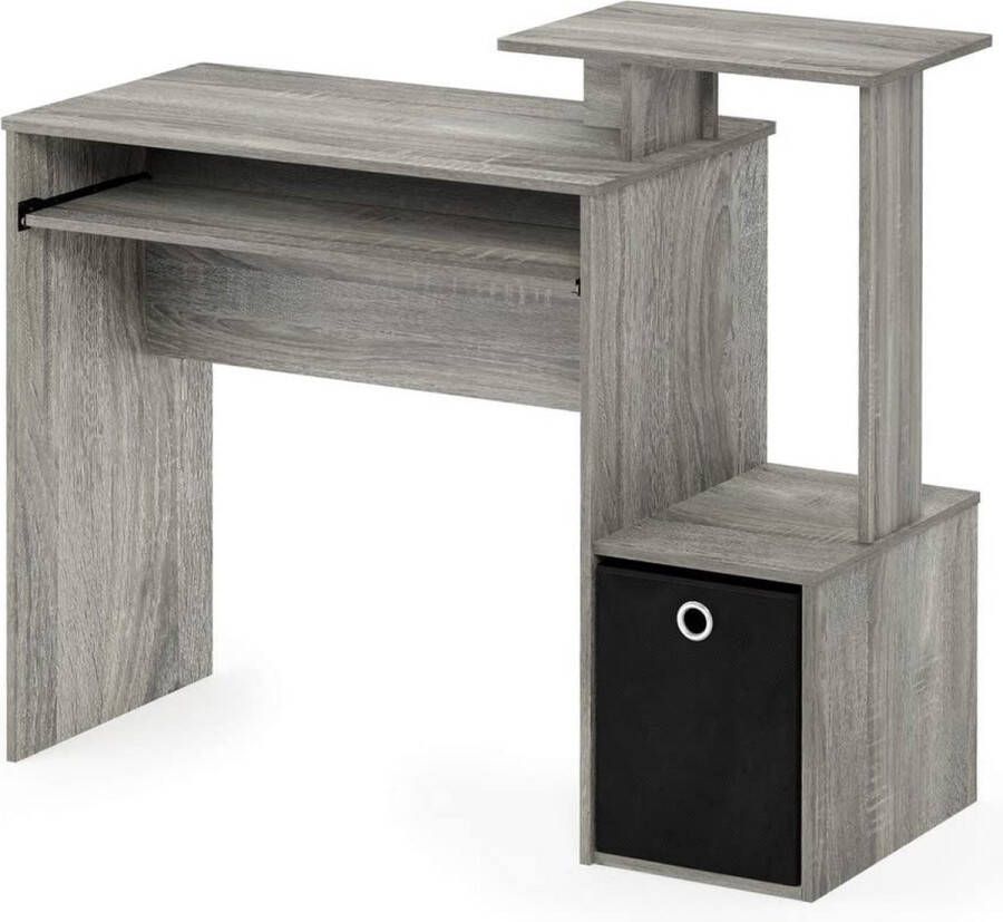 Stoelhoes fluweel stretch set van 2 4 6 gebogen stoelhoezen rugleuning met armleuning afneembaar eetkamerstoelen moderne bureauhoes stoelbeschermer donkergrijs 2 stuks - Foto 3