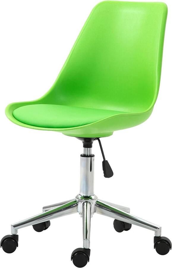 Eddy Draaistoel voor kinderen groene kinderbureaustoel met bureaustoel