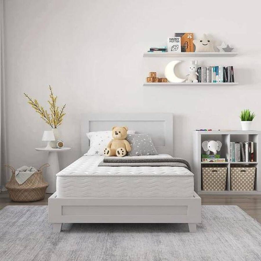 Eenpersoons 80x200 20cm dik Pocketveer matras Antiallergisch