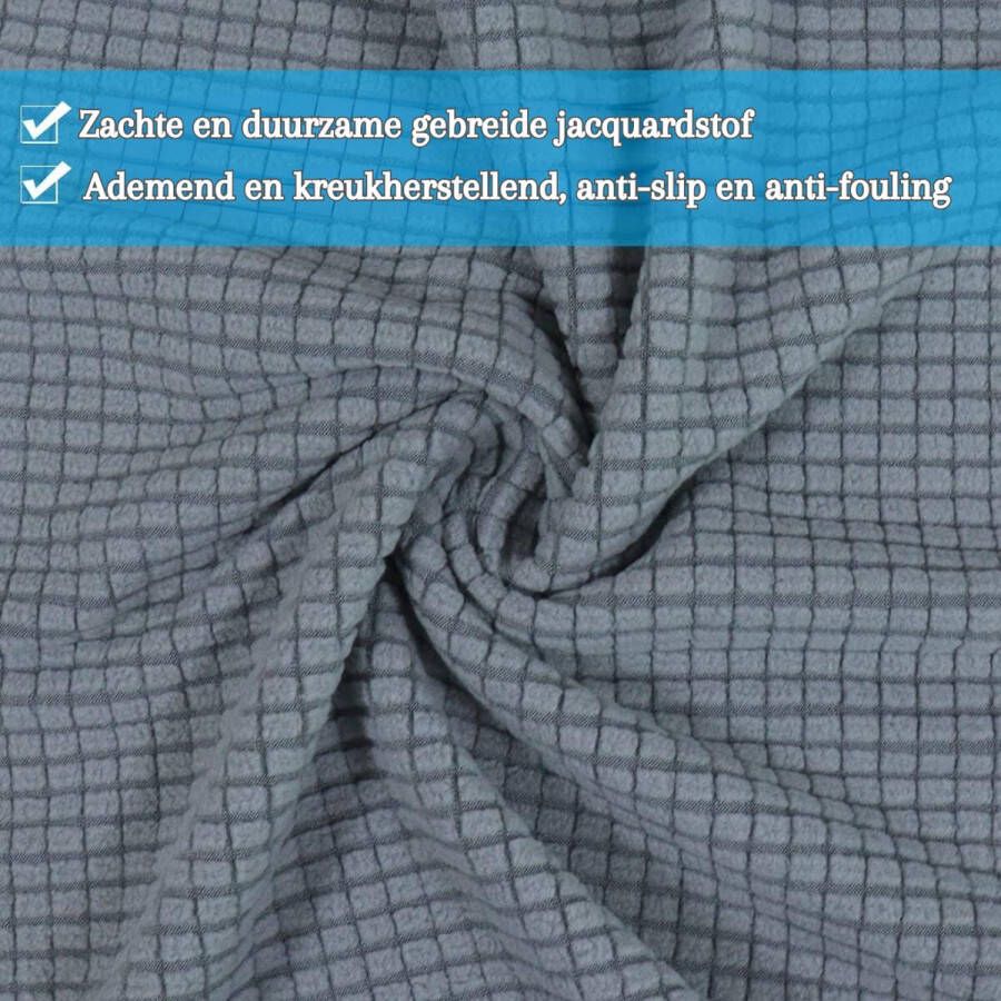 Eetkamer Stoel Hoezen Set van 6 Stijlvolle Bescherming voor Eetkamer Bruiloft Hotel & Banket Afneembaar Wasbaar & Chic Perfecte Stoelbekleding! - Foto 2