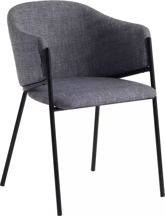 SalesFever Eetkamerstoel Design stoel met armleuningen (set 2 stuks)