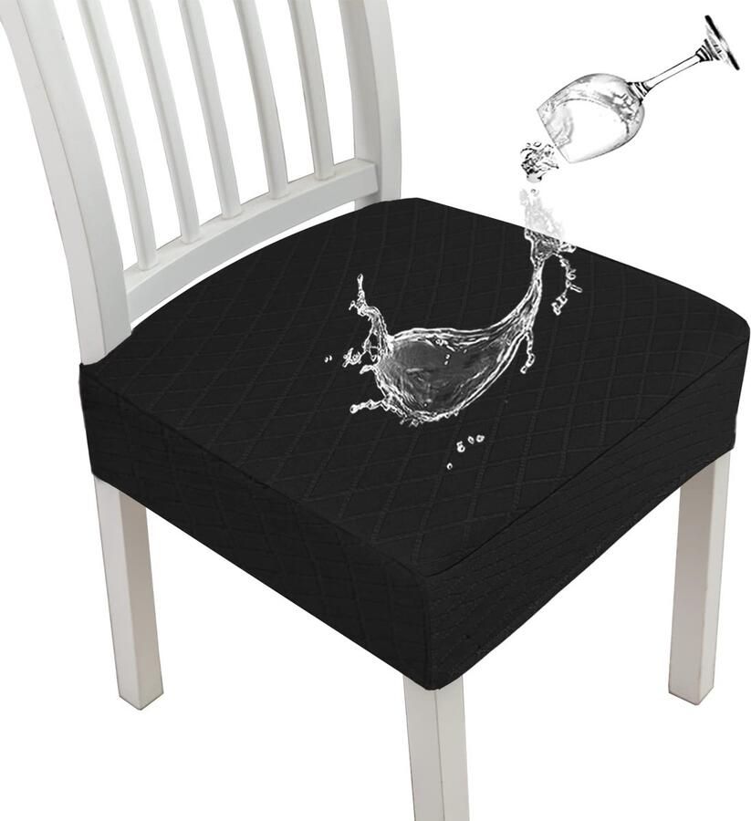 Eetkamerstoelhoezen Stretch stof 1 stuk Waterdicht stijlen