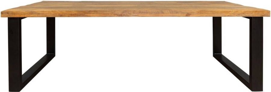 Eetkamertafel Sanne Eettafel mangohout Eettafel X-poten 220 cm