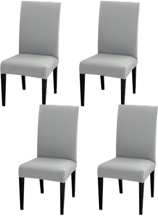 Eetstoelhoezen Set van 4 Bescherming en Vernieuwing Geschikt voor Stoelen