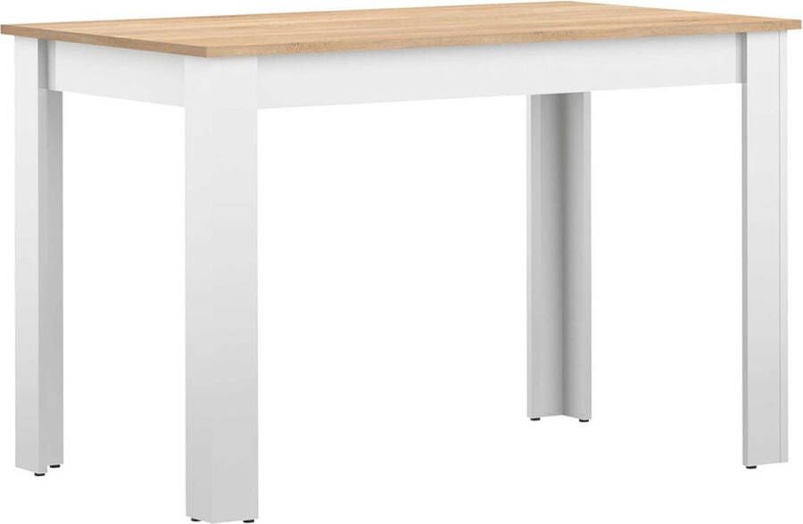 Interia Eettafel 110 cm Kara Wit Eik