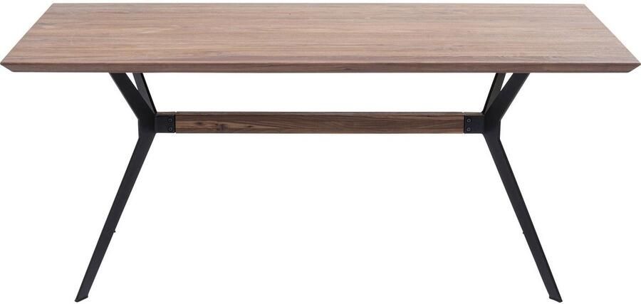 Kare Design Downtown Eettafel L180 X B90 X H76 Cm Walnoot