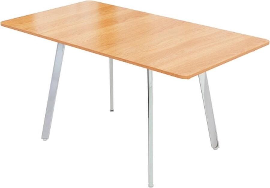Zonder merk Gotagee Eettafel keukentafel kantoor tafel woonkamer tafel keukenmeubels voor 4-6 personen hoge sterkte legering ondersteuning woonkamermeubels