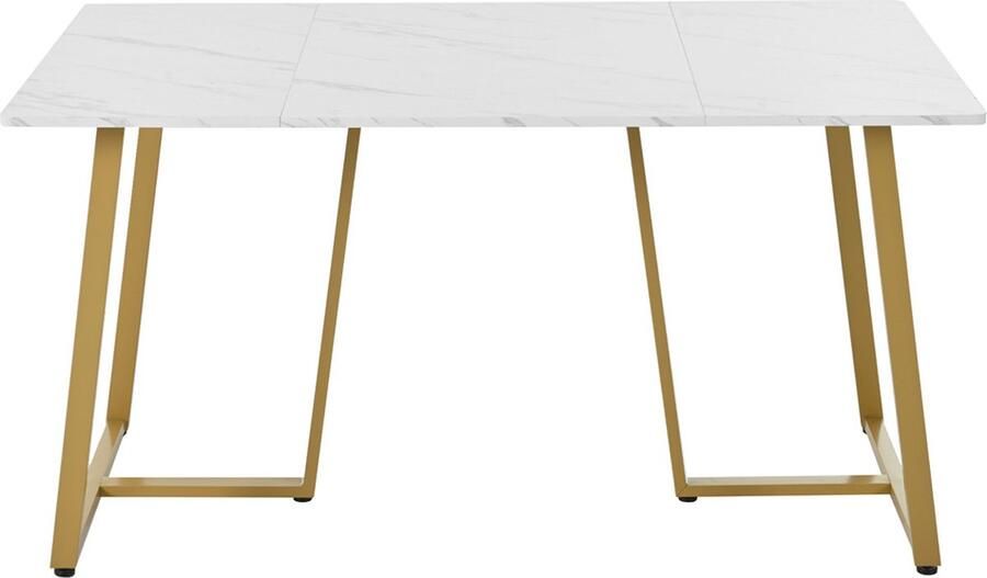 Zonder merk Gotagee Eettafel modern Keukentafel Woonkamertafel Restauranttafel 140 x 80cm