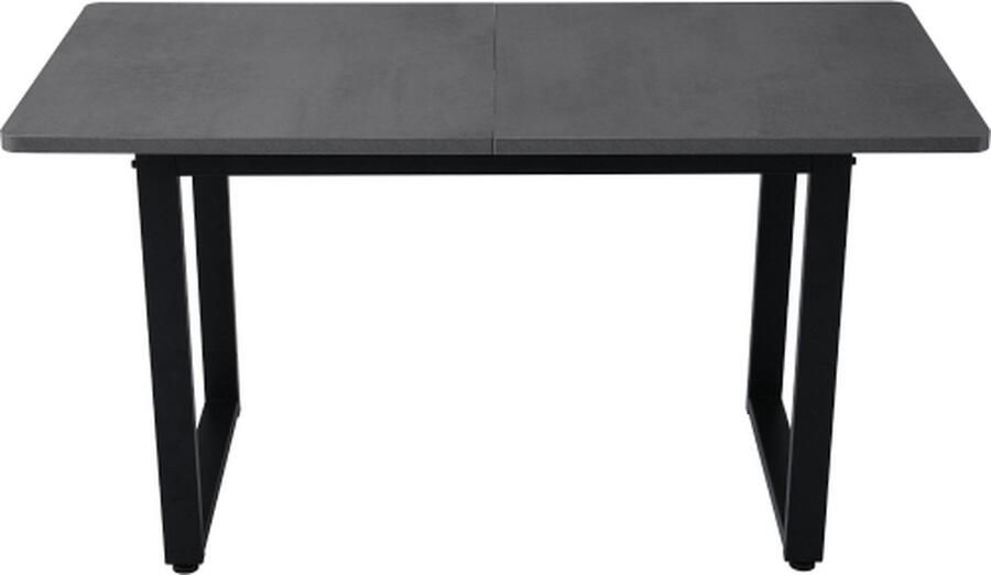 Zonder merk Gotagee Eettafel Rechthoekige eettafel Koffietafel Vrijetijds Tafel Ijzer Grijs