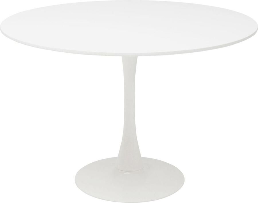 Kare Design Eettafel Schickeria Ø110cm wit