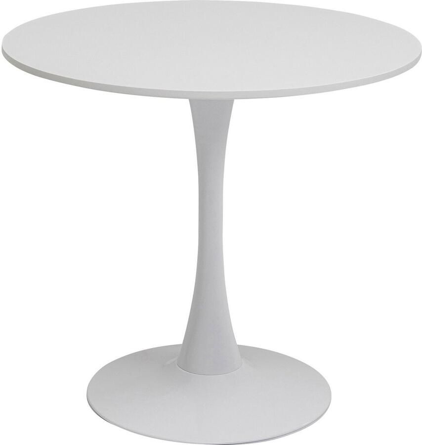 Kare Design Eettafel Schickeria Ø80cm wit
