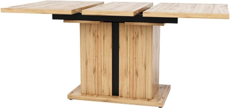 GOTAGEE Eettafel telescopische tafel (119-158 5×80cm) uitschuifbaar ruimtebesparende keukentafel voor keuken en woonkamer