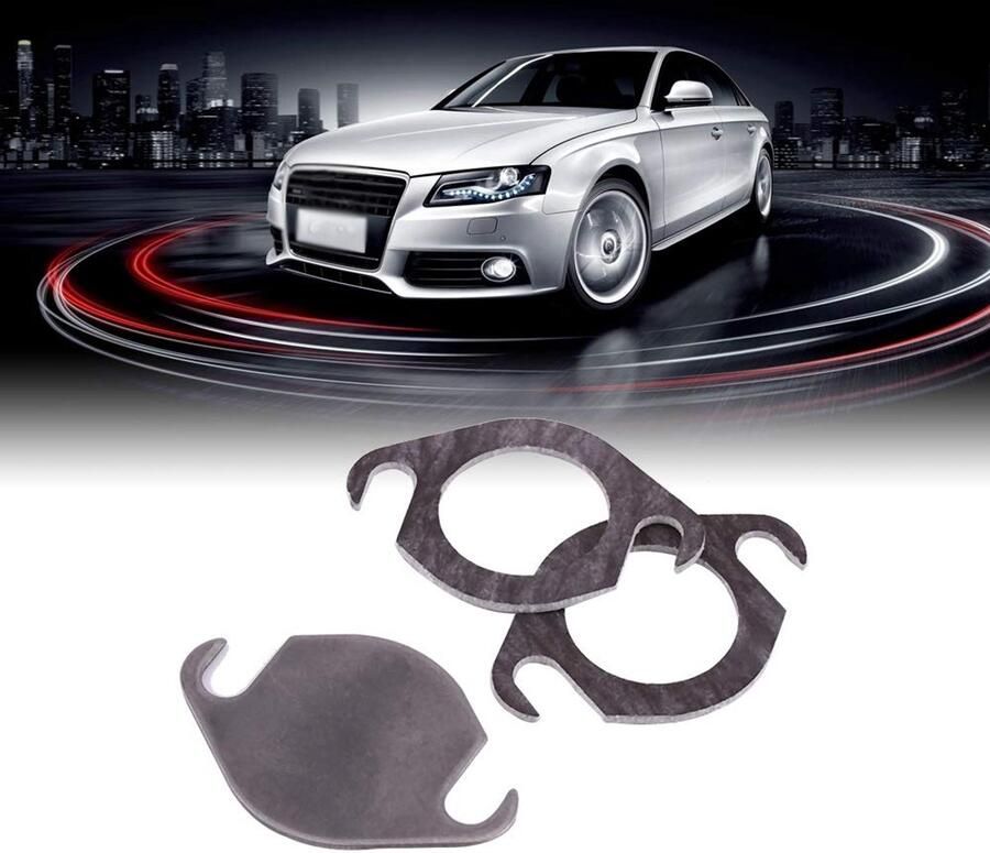 EGR Valve Plate Kit RVS EGR Valve Blanking Plate Kit met pakking Andere accessoires