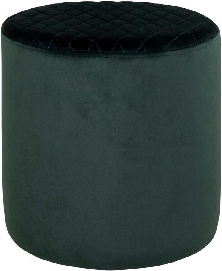 Ejby Pouf Luxe Ottoman Velvet Stool Voegt elegantie toe Ø34x36 cm